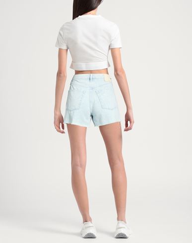 Woman Denim shorts Blue Size 24 Cotton