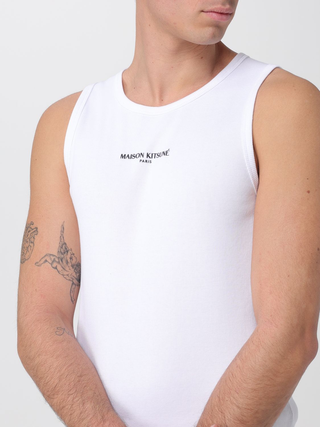 Sweater MAISON KITSUNÉ Men color White