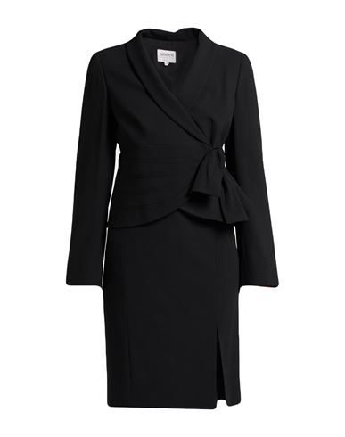 Woman Suit Black Size 8 Virgin Wool
