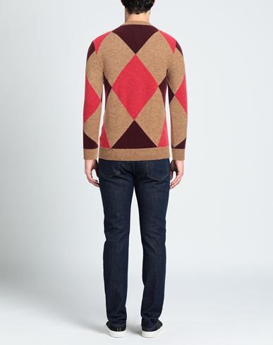 Man Sweater Camel Size 42 Polyamide, Acrylic, Alpaca wool, Wool, Elastane