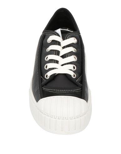 Man Sneakers Black Size 12 Soft Leather