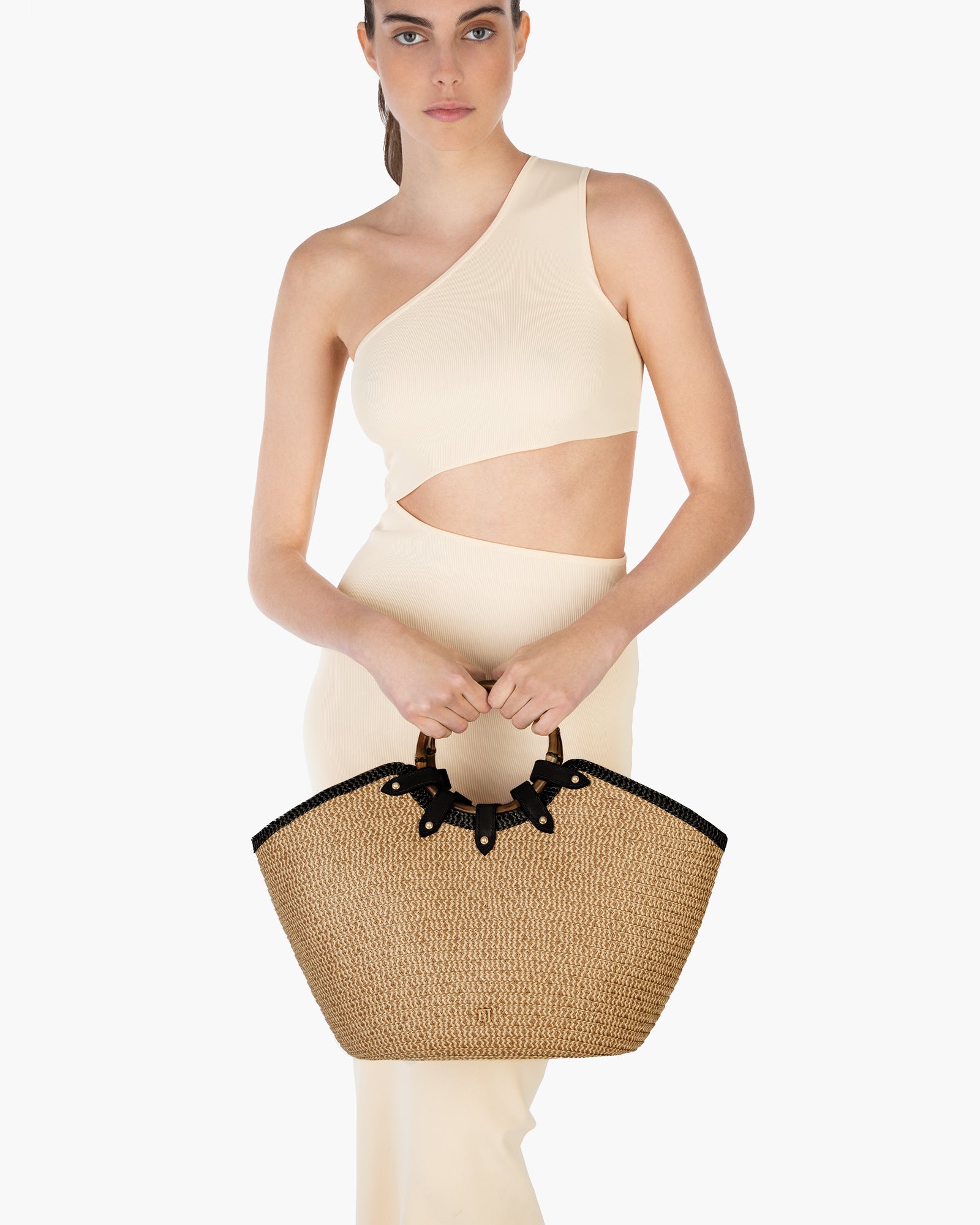 My Way II Jumbo-size Leather-trimmed Squishee Tote for Women