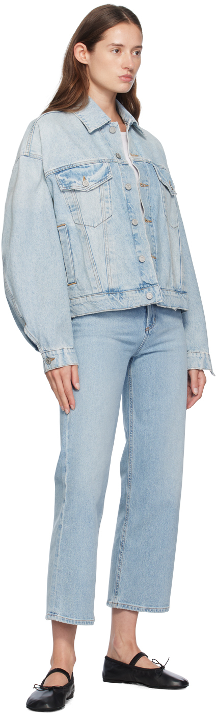 AGOLDE Blue Dalton Balloon Denim Jacket