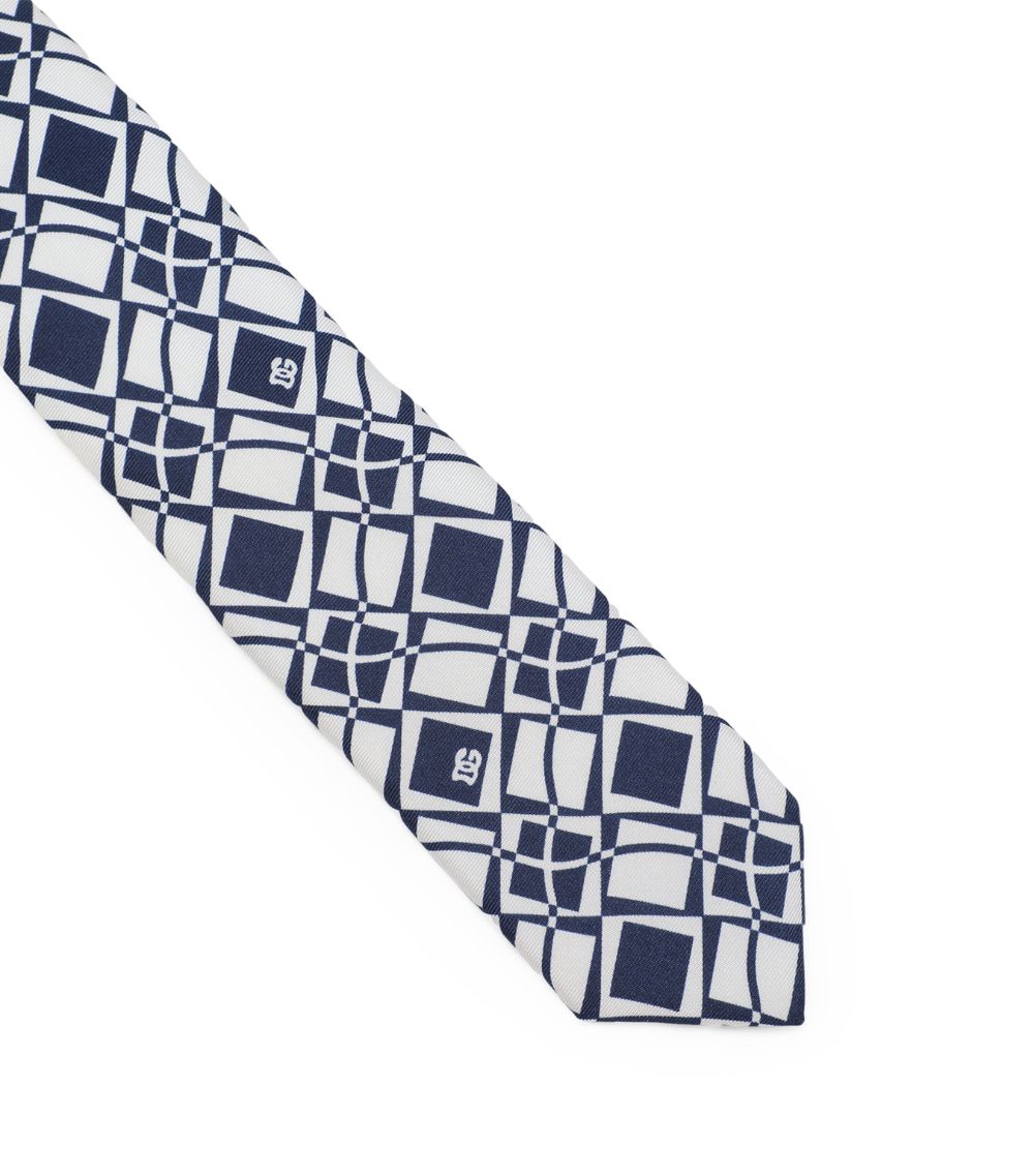 Silk Patterned Tie