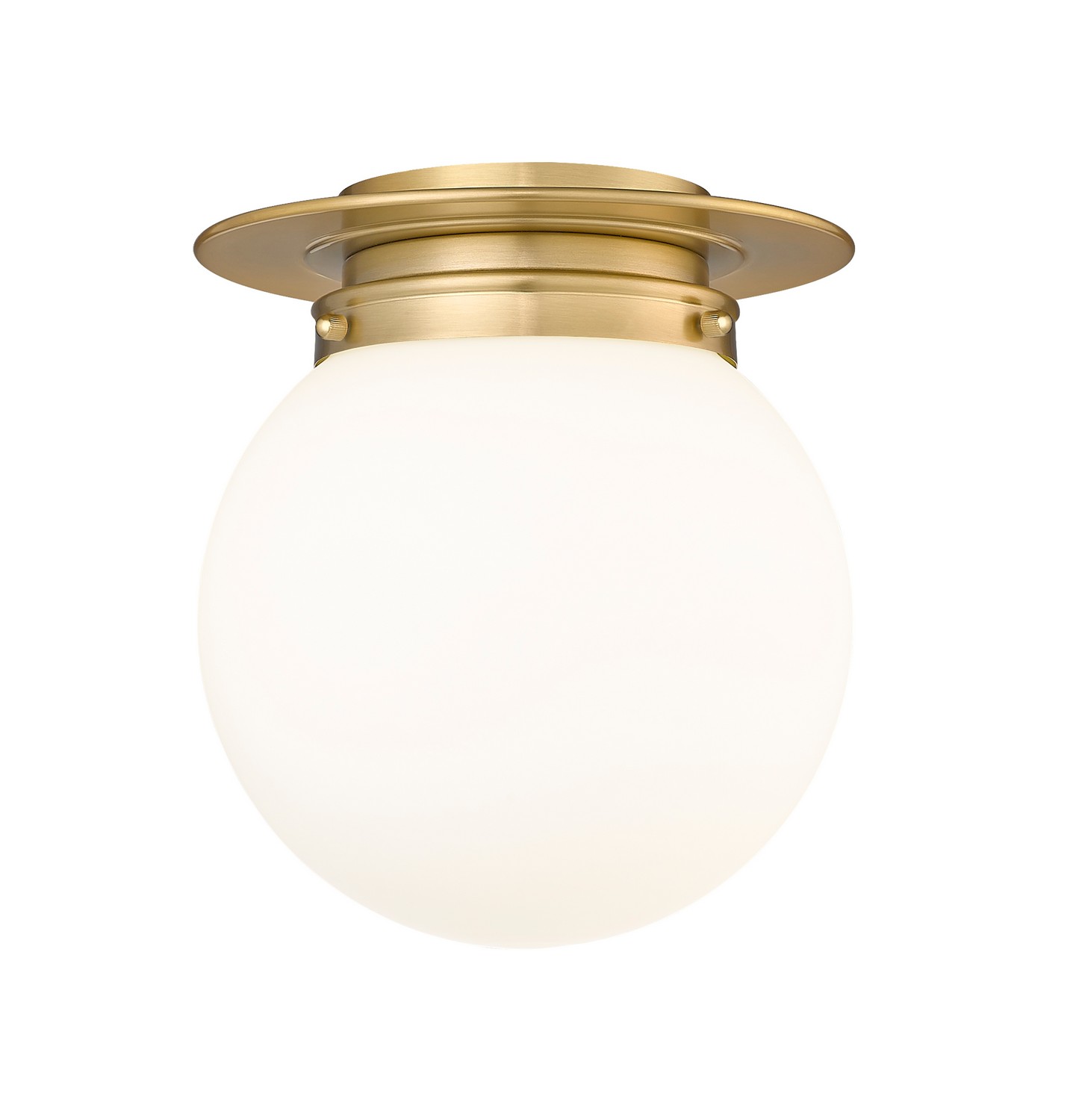 Heritage Brass Flush Mount from the Calhoun Collection