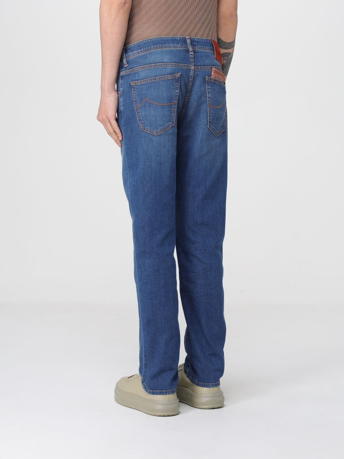 Jeans Men color Navy
