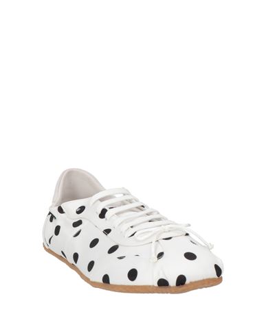 Woman Sneakers White Size 7 Textile fibers, Leather