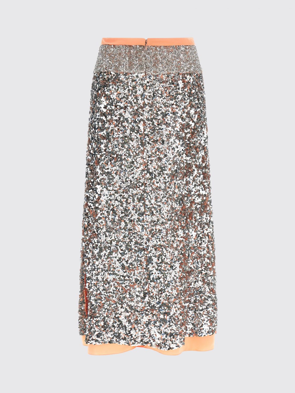 Skirt Woman color Silver