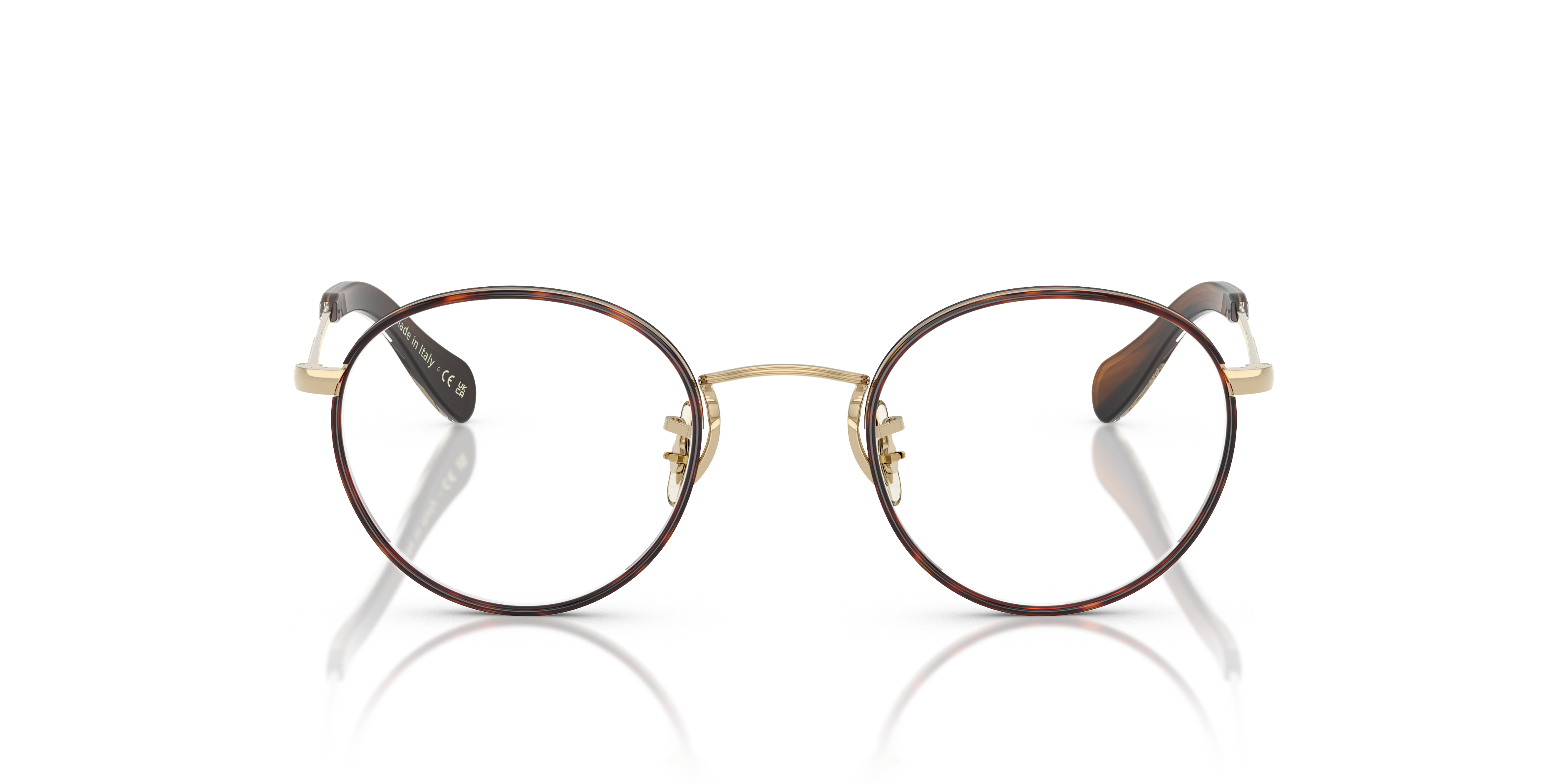 Oliver Peoples Herren Oliver Peoples OV1352 COLERIDGE II 5035 Optische Fassungen Metall Gold Transparent Pantos Norma