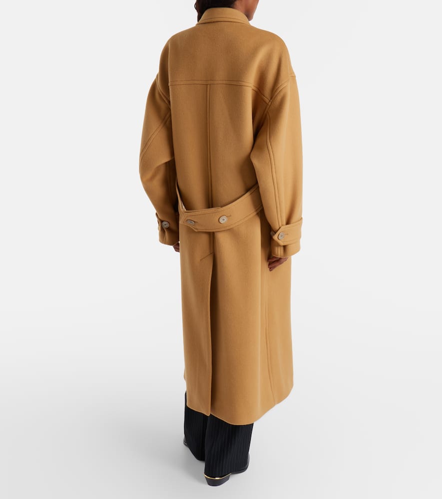 Winry wool and cashmere-blend coat