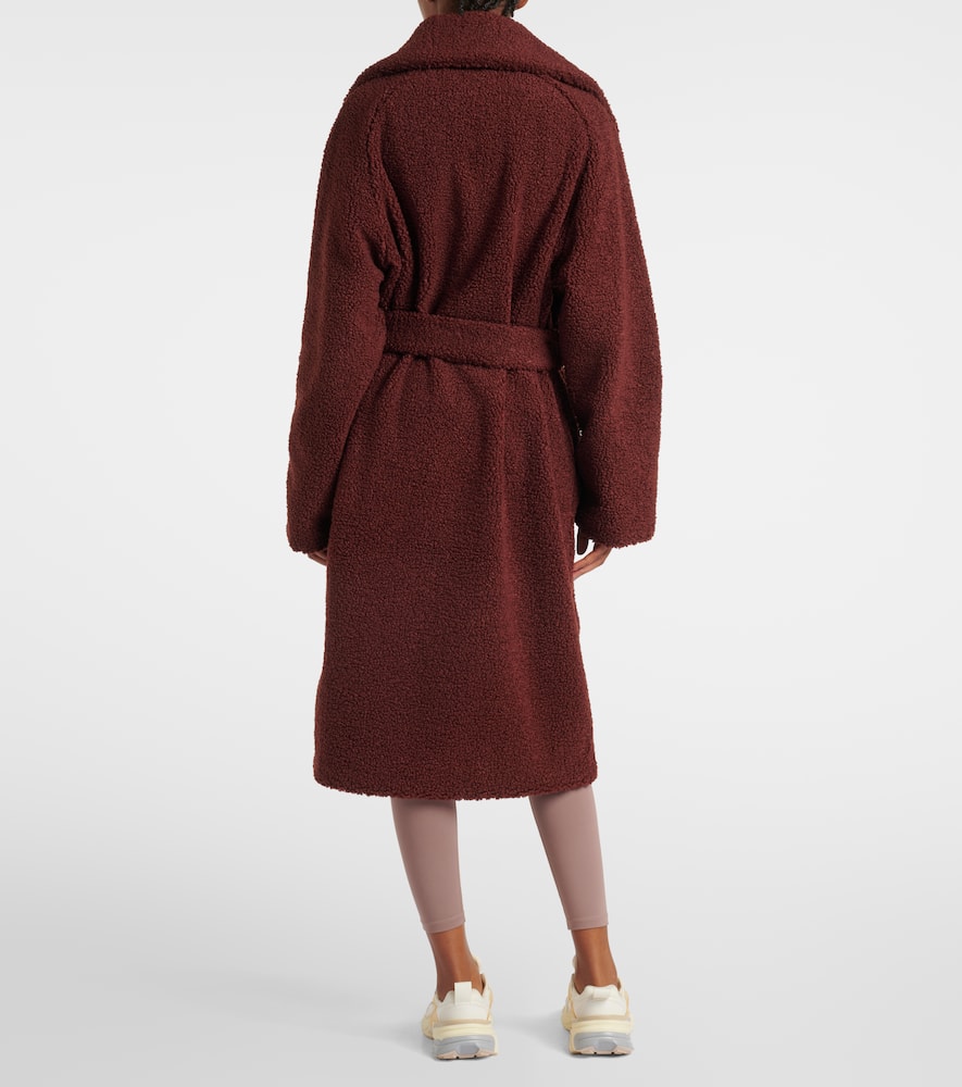 Vermont faux shearling wrap coat