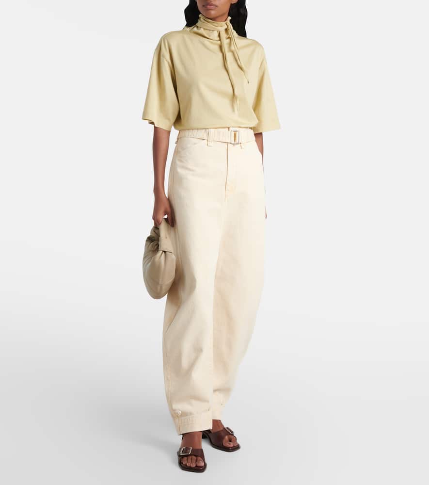 Foulard cotton jersey T-shirt