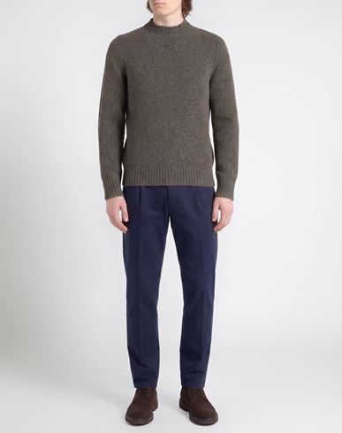 Man Sweater Taupe Size M Wool, Polyamide