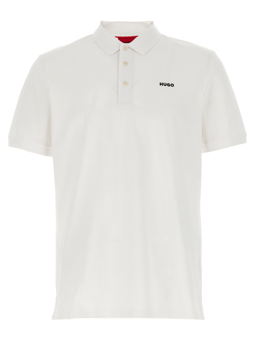 White Donos222 Polo Shirt