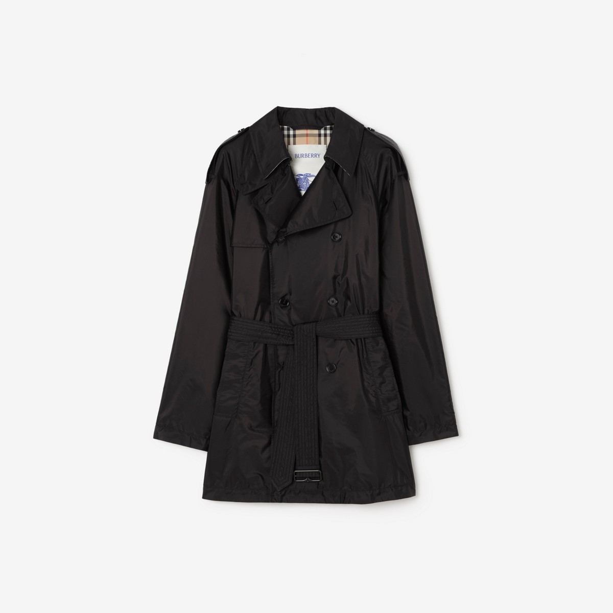 Midlength Nylon Leadenham Trench Coat