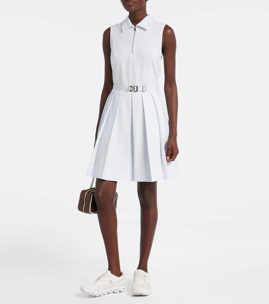 T Monogram jacquard tennis dress