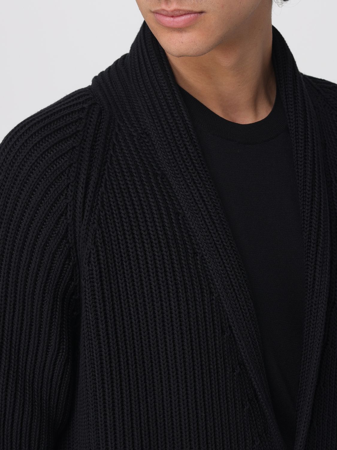 Cardigan Men color Black