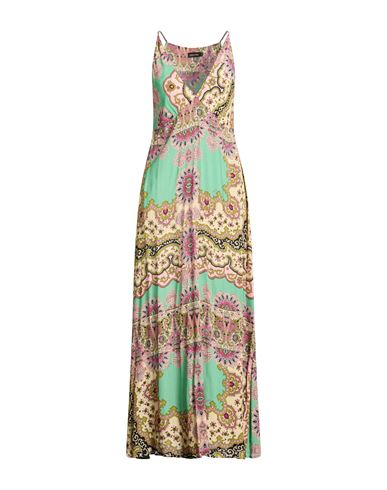 Woman Maxi dress Green Size 6 Viscose