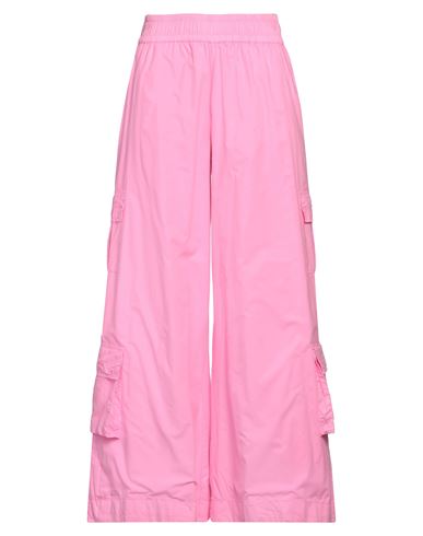 Woman Pants Pink Size 1 Cotton