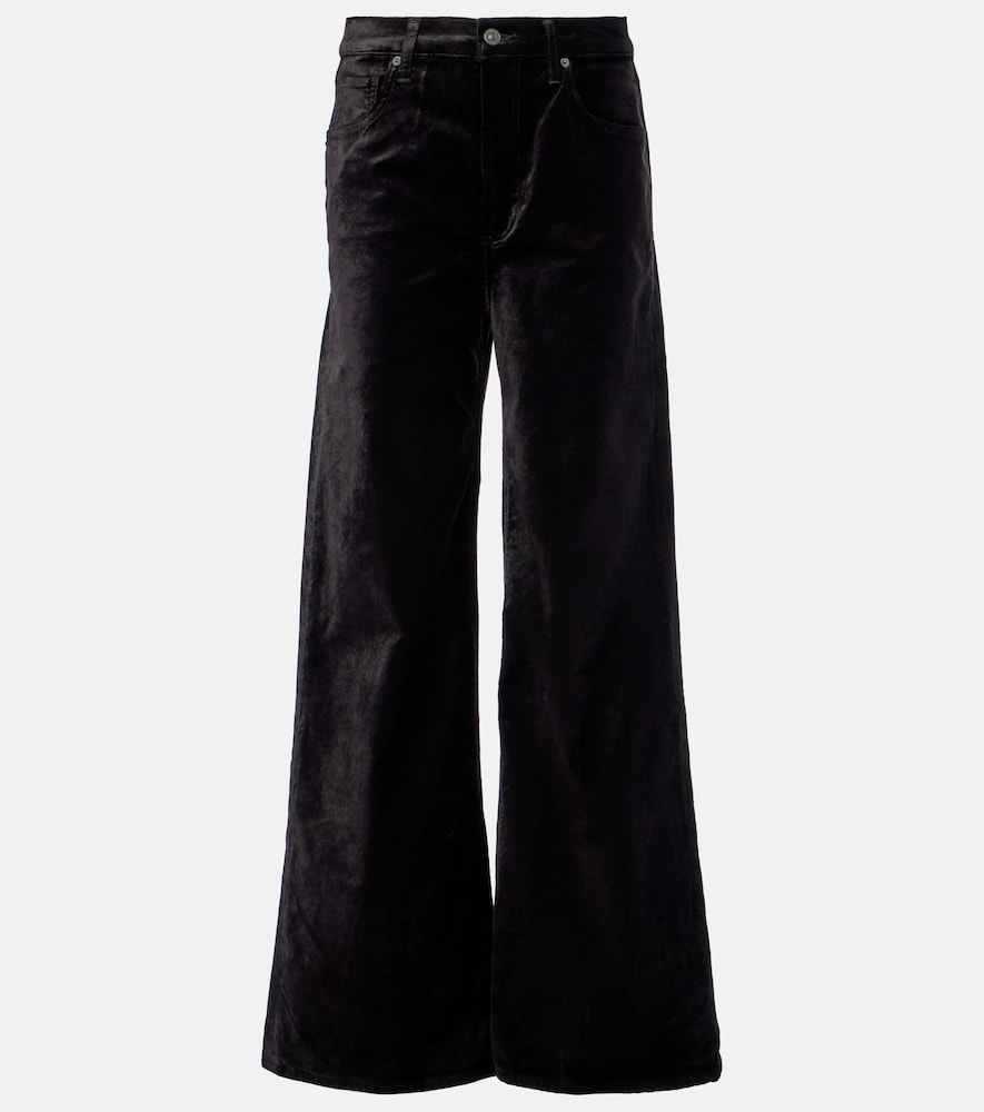 Paloma high-rise wide-leg jeans