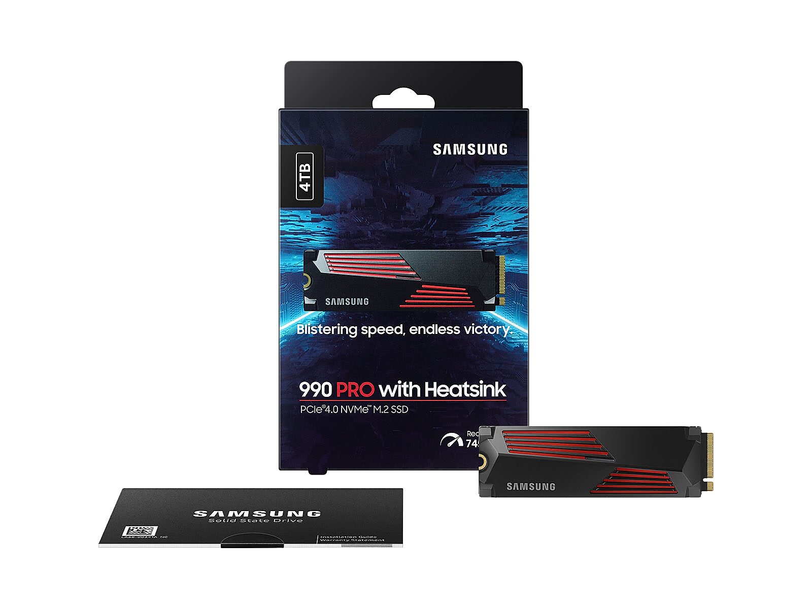 990 PRO w/ Heatsink PCIe® 4.0 NVMe™ SSD 4TB(MZ-V9P4T0CW)