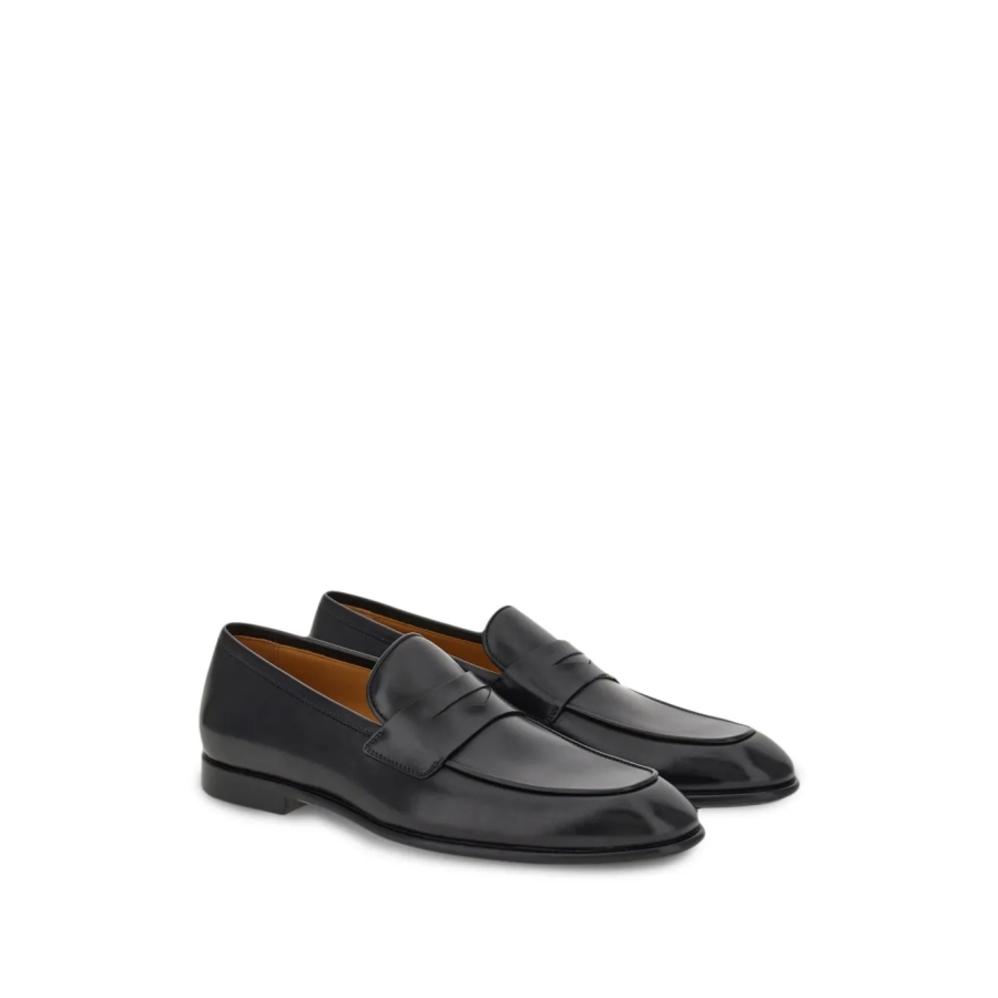 Funes Leather Penny Loafers