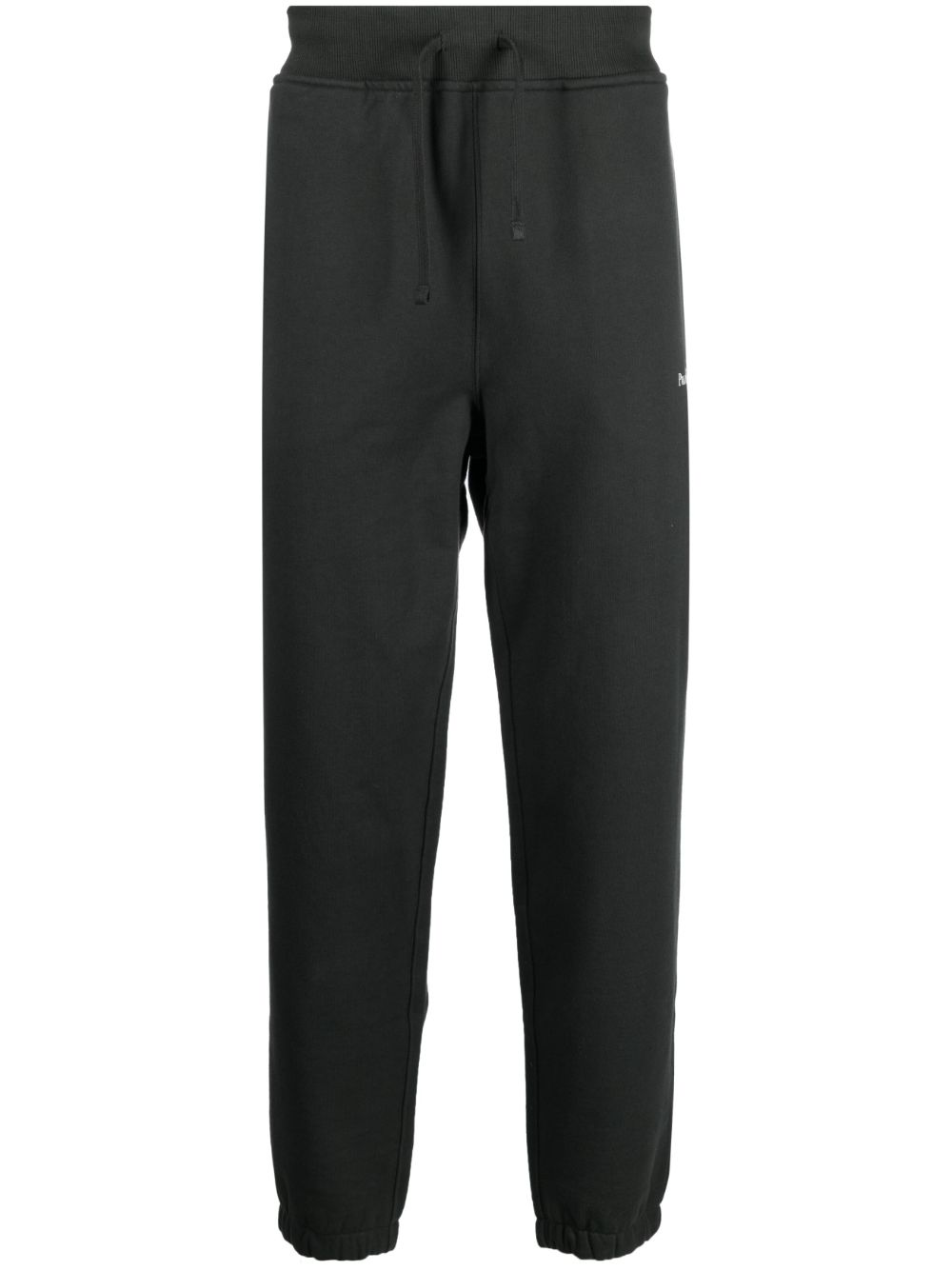 Logo-print track pants - Black
