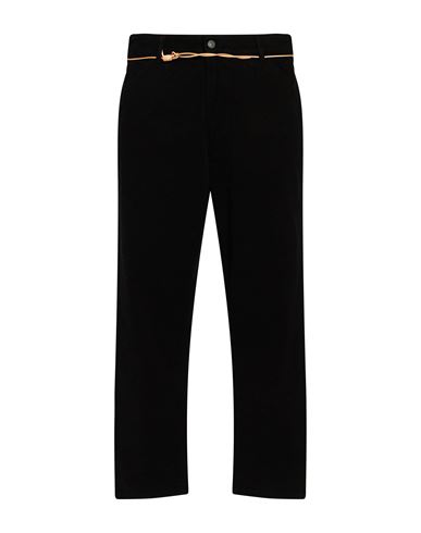Man Pants Black Size 33 Cotton, Elastane