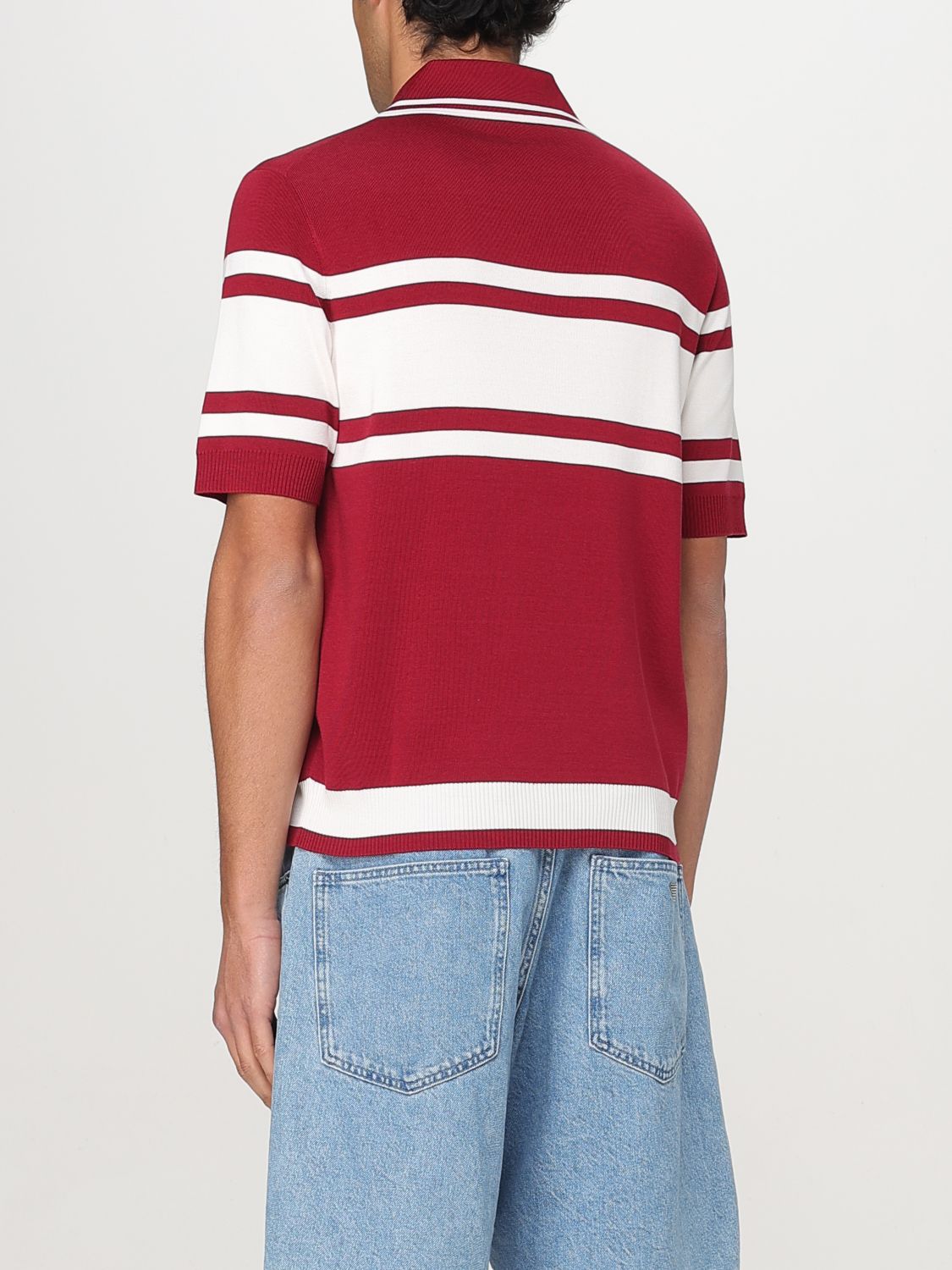 Striped T-shirt - Red