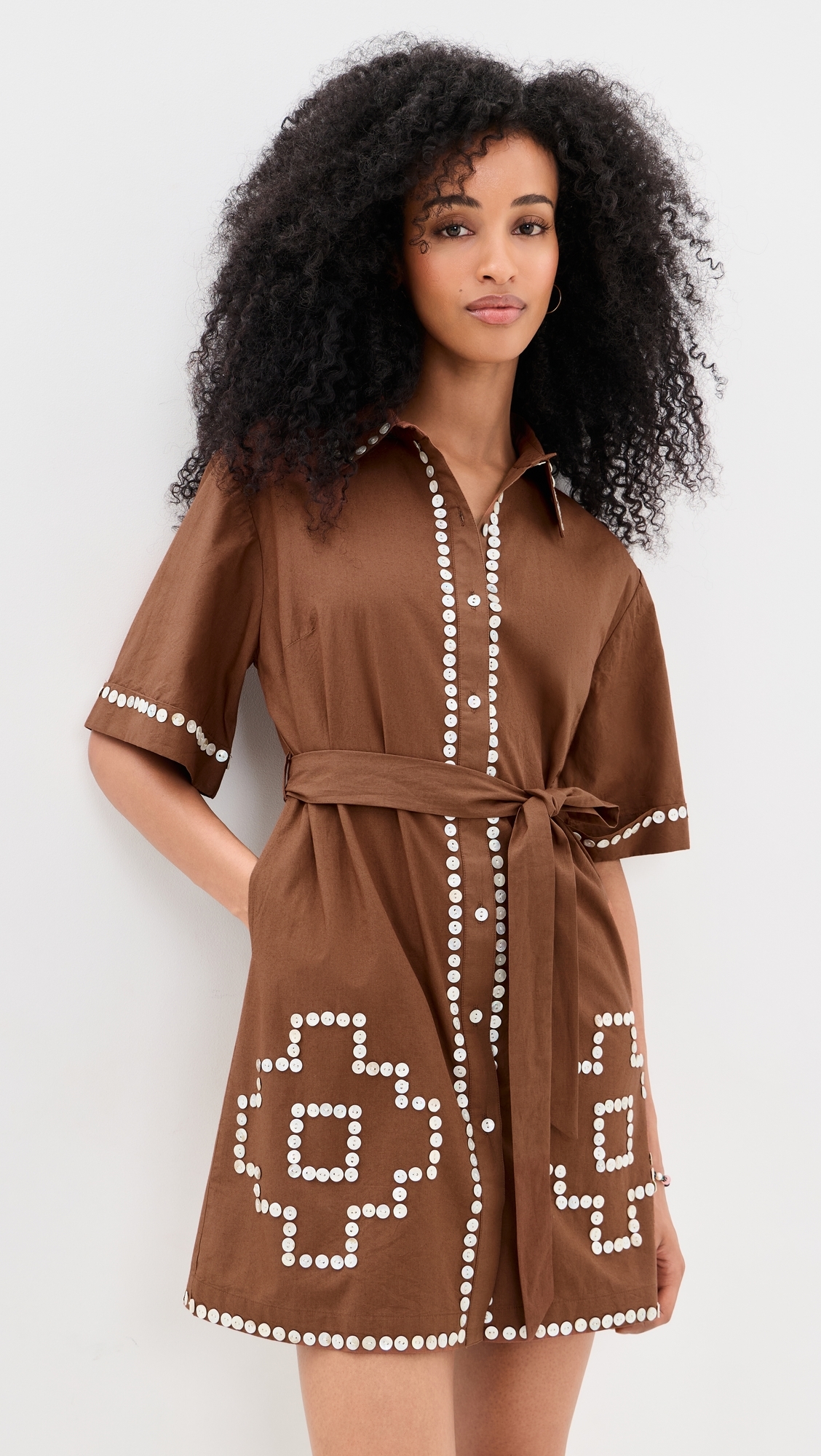 Amaia Dress Chocolate Brown