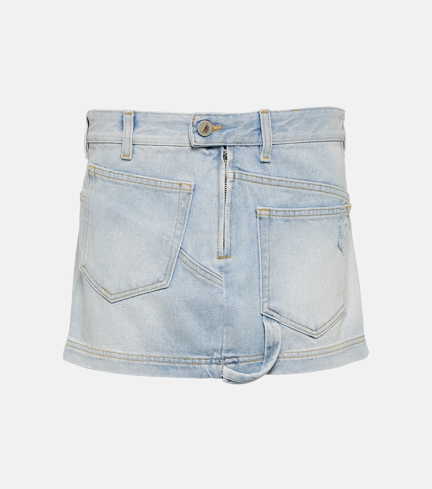 Denim miniskirt