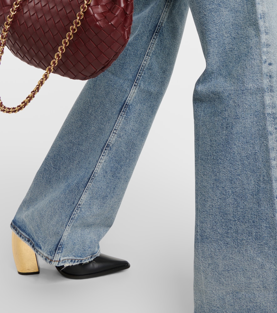 Paloma high-rise wide-leg jeans