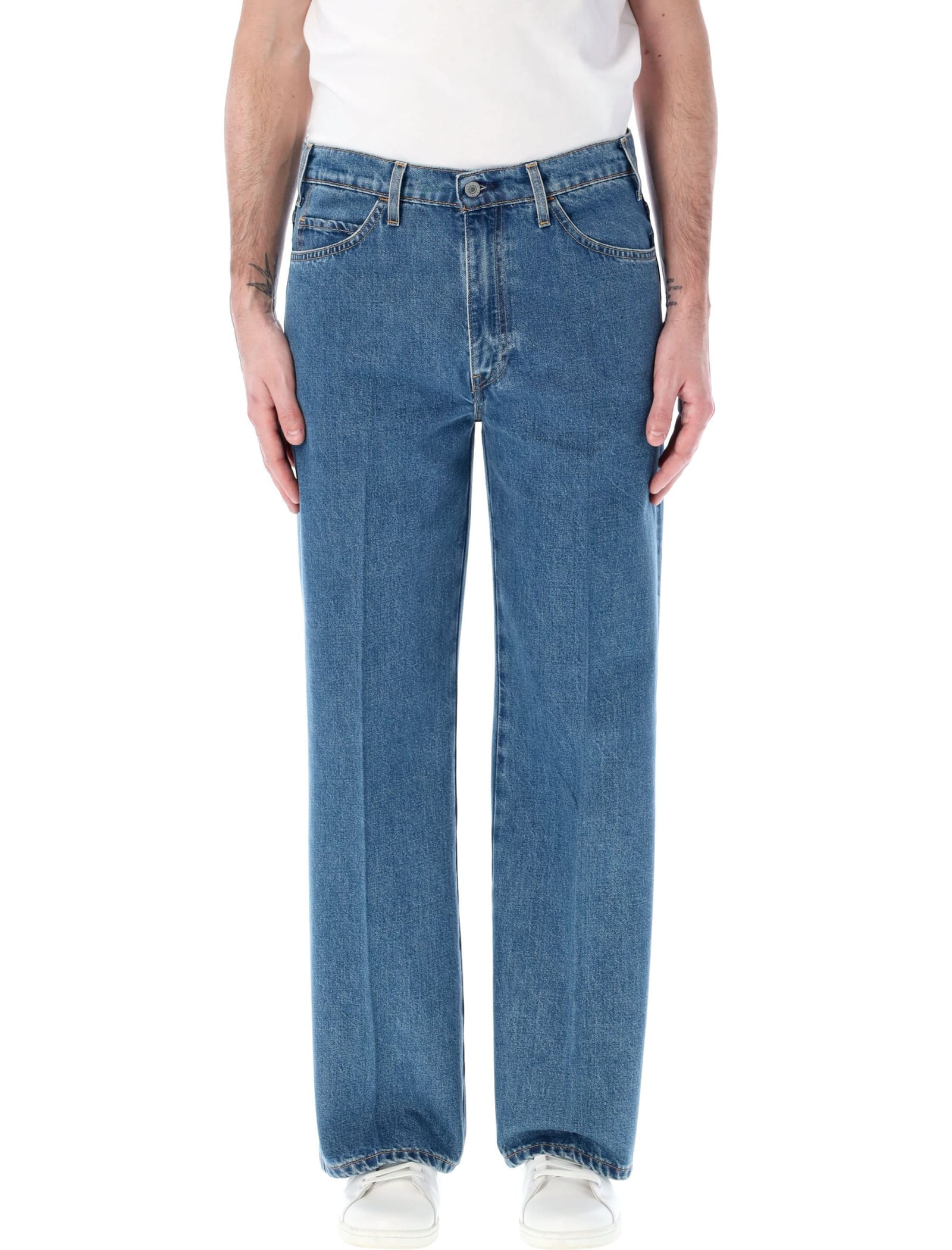 Sta-Prest® mid-rise flared jeans - Blue