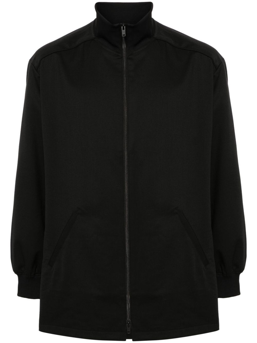 Refined Woven track jacket - Black