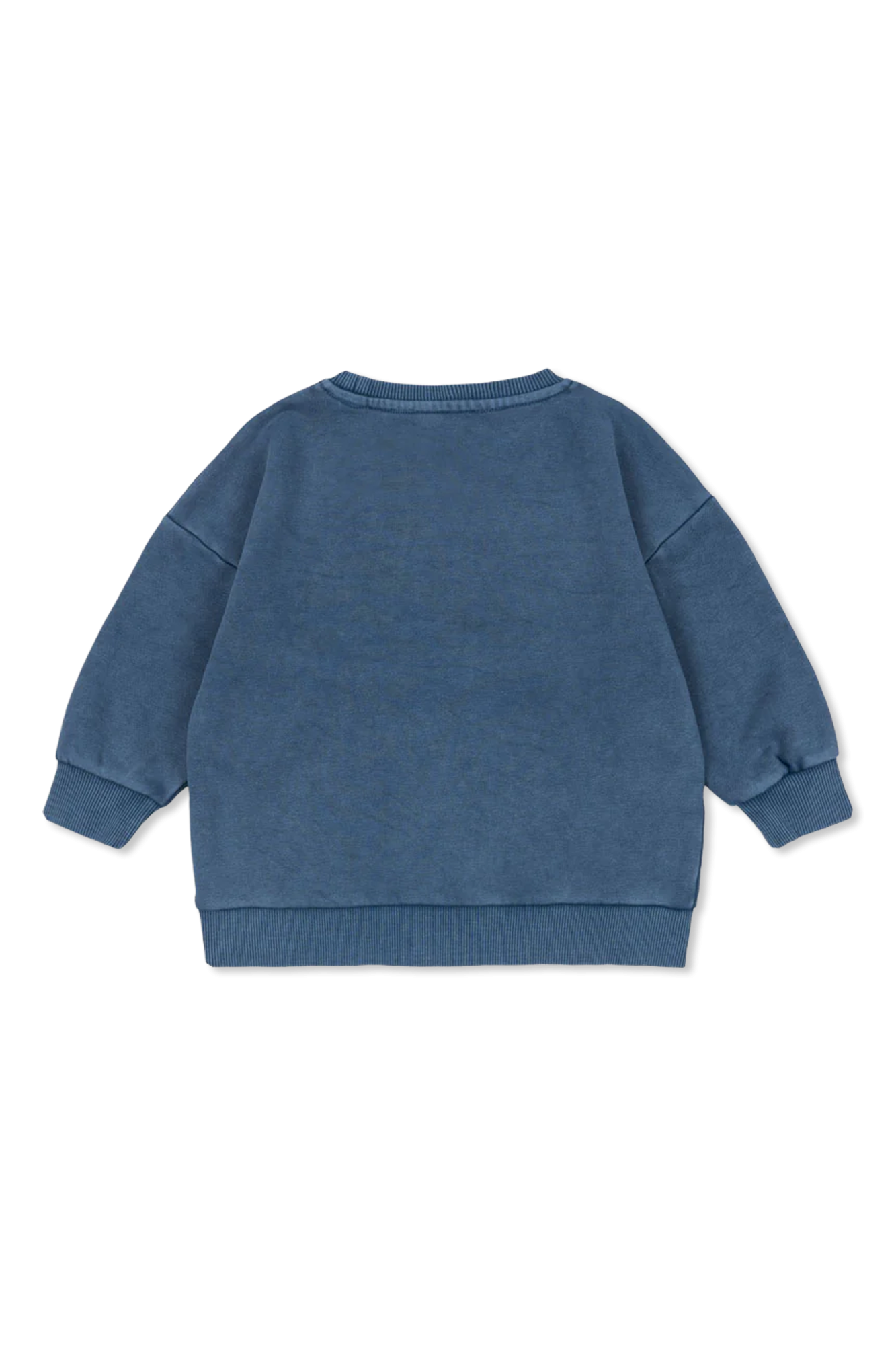 Sweatshirt With Print, Unisex, Blue