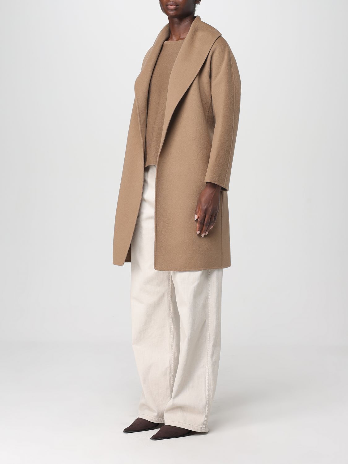 Coat Woman color Camel
