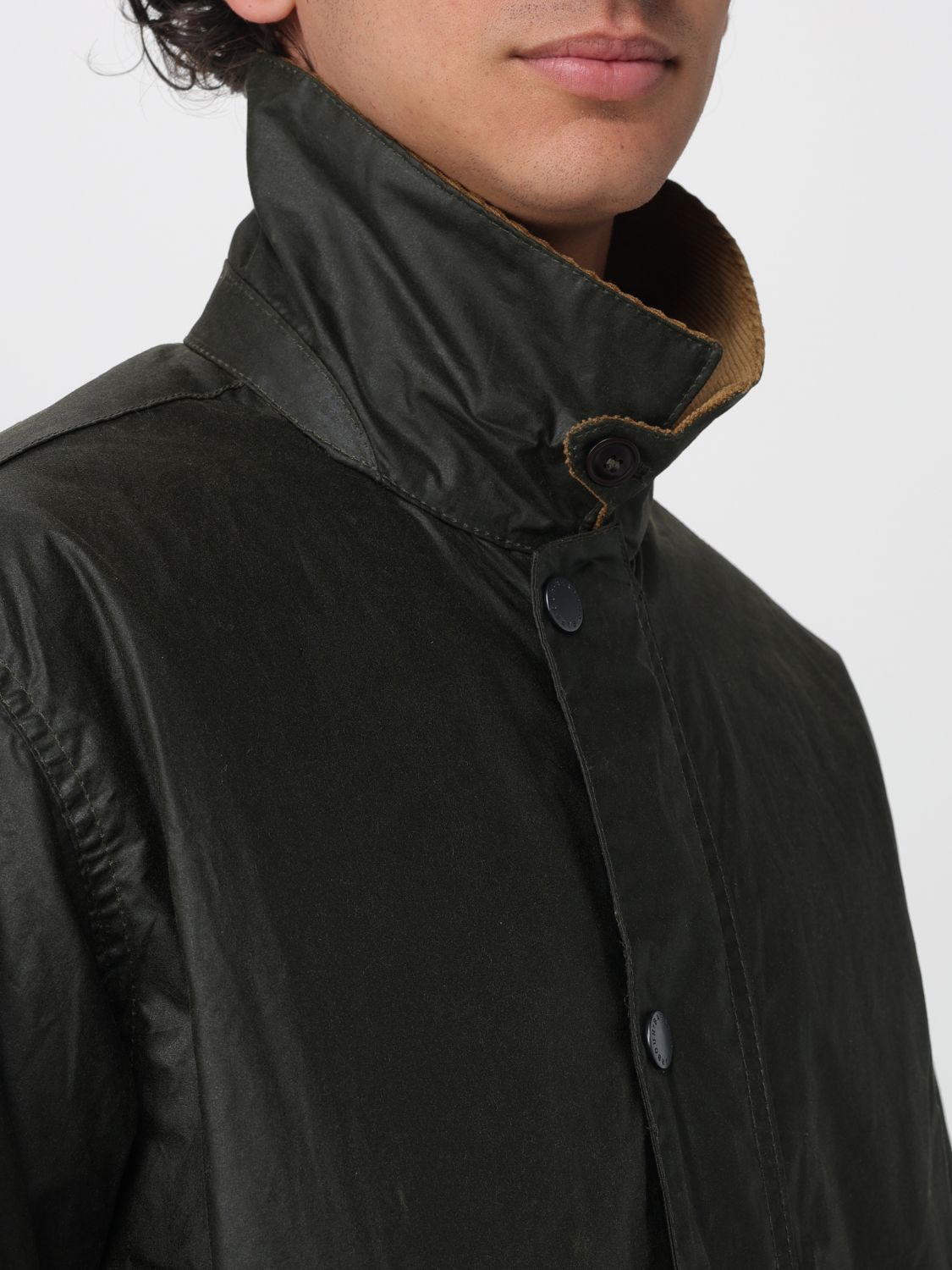 Jacket Men color Green