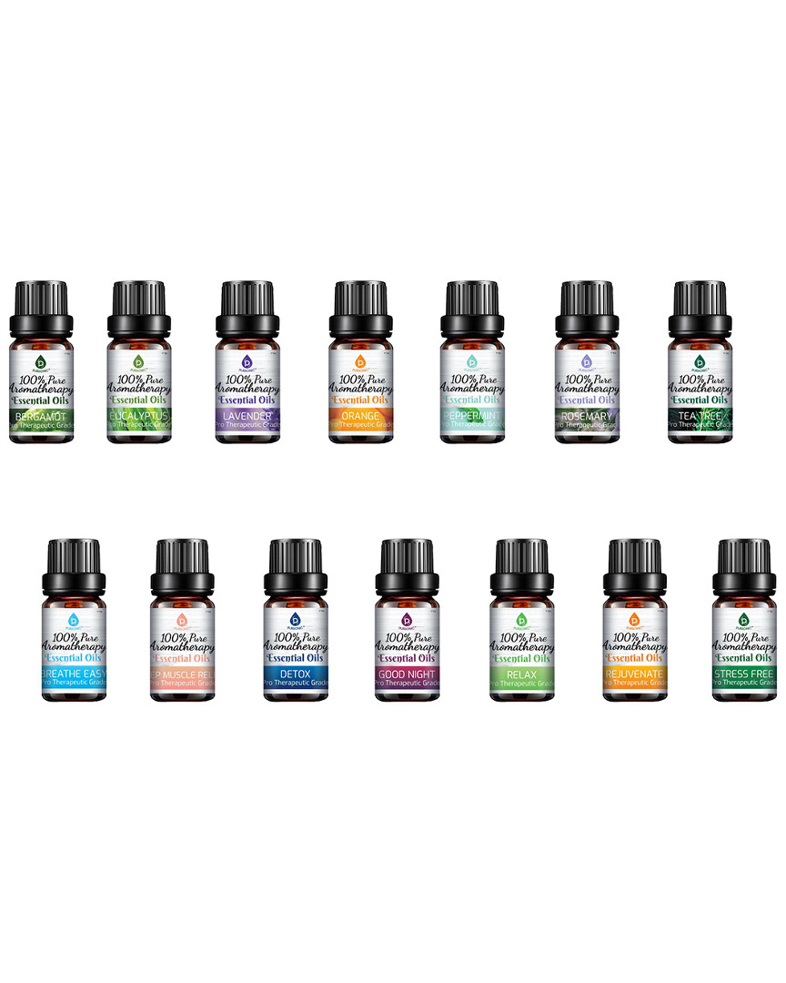 Pursonic 100% Pure Essential Aromatherapy Oil Blends Gift Set
