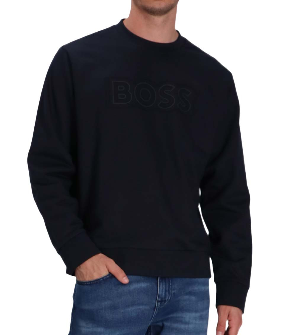 Logo Detail Cotton Sweatshirt