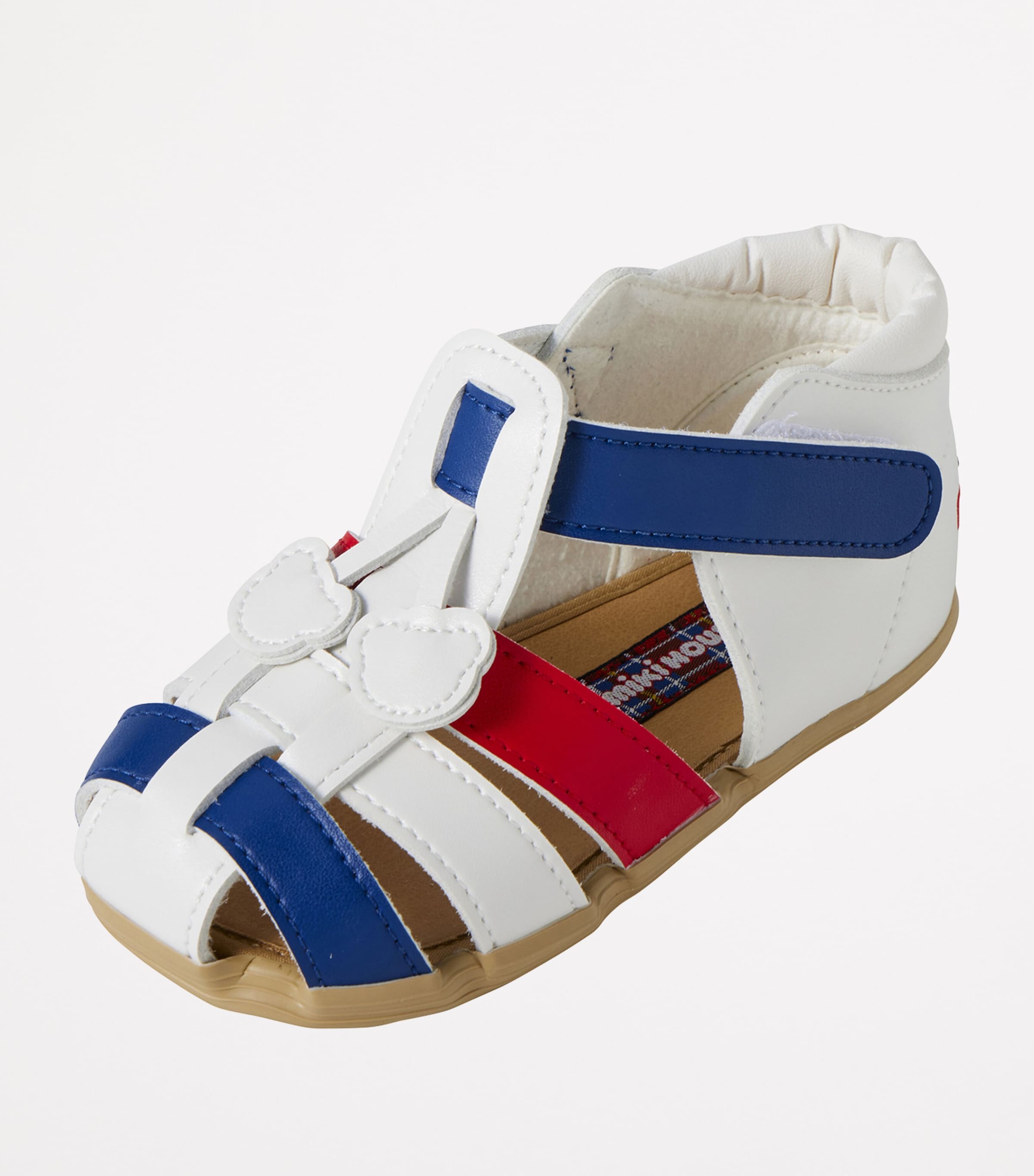 Miki House Tricolour Sandals