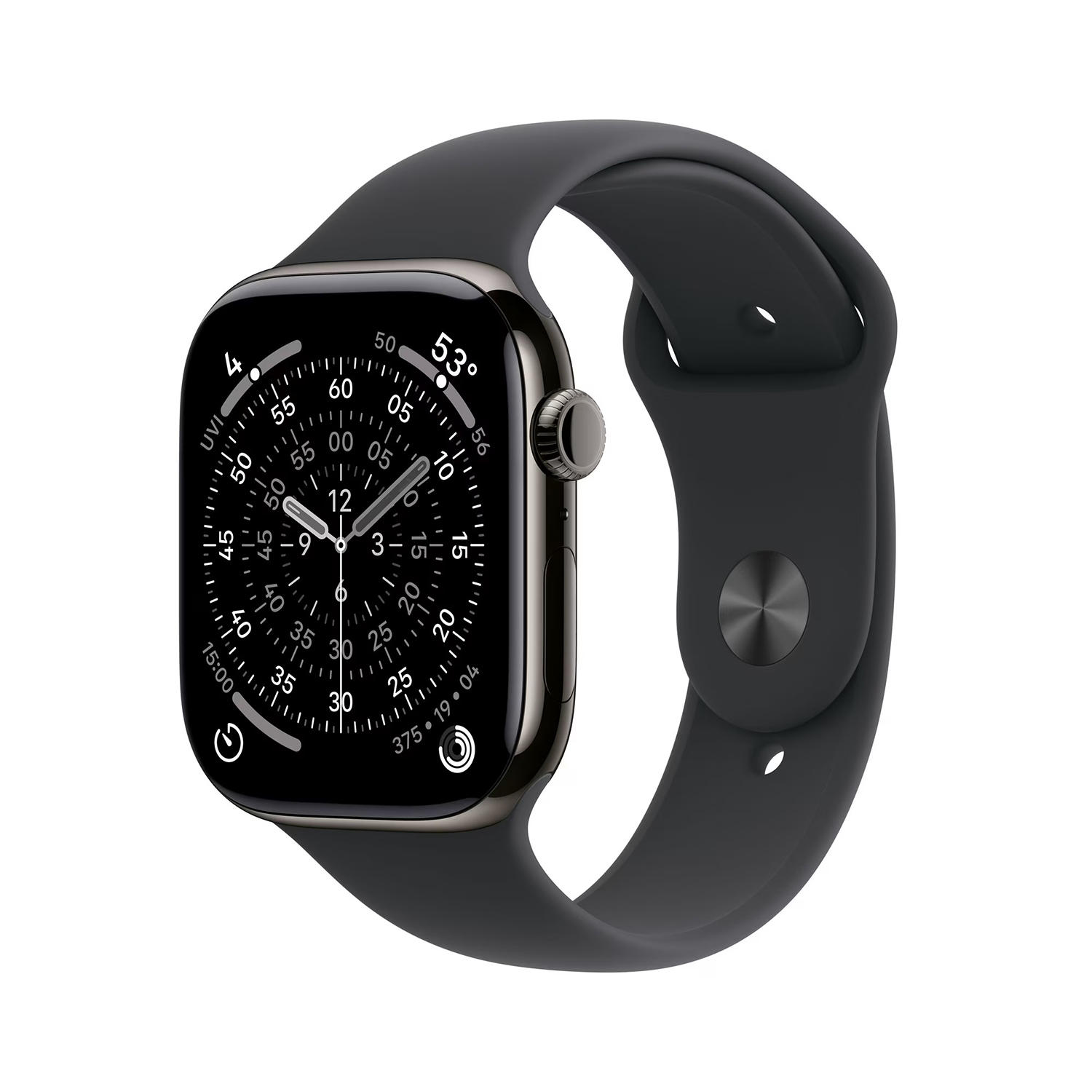 Watch Series 11 GPS + Cellular 42mm Titanium Case:- Slate