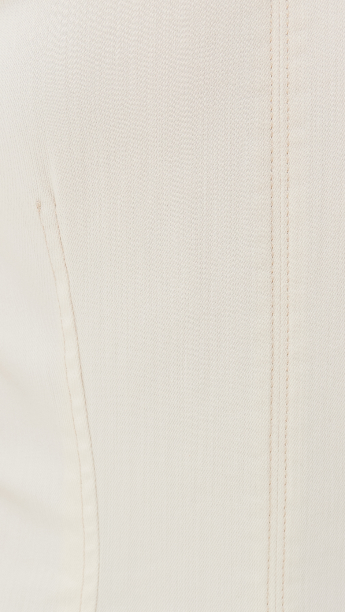 Kendi Denim Midi Dress Fior Di Latte