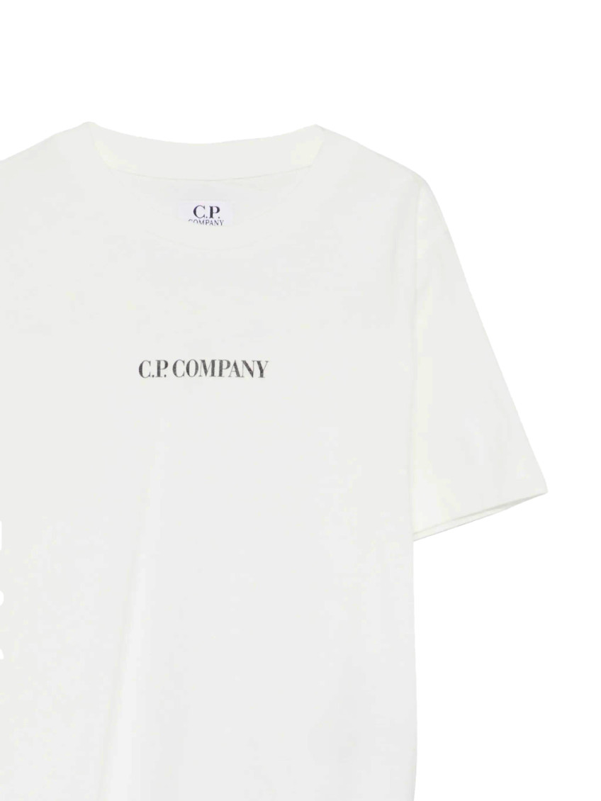 Boys White Logo T-Shirt