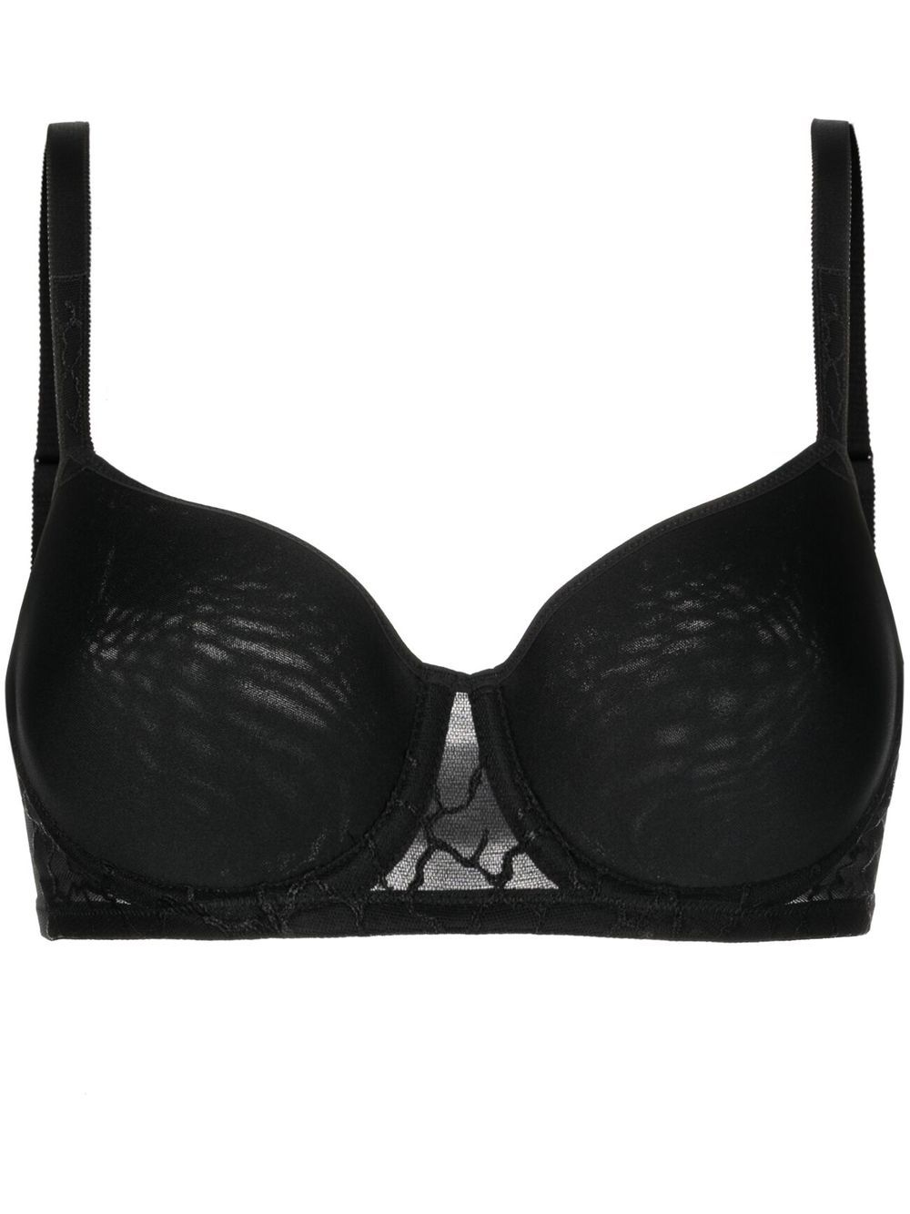 Lisse moulded cup bra - White