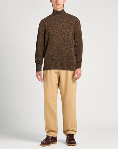 Man Turtleneck Camel Size 36 Lambswool