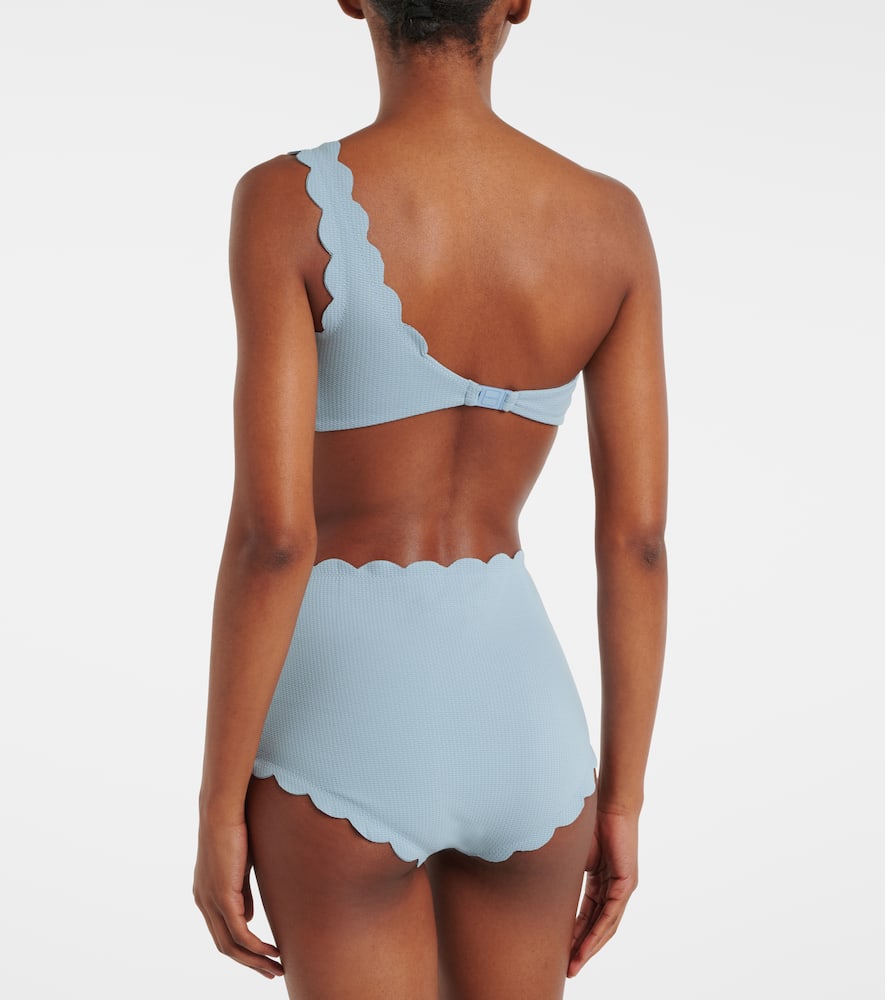 Marysia Santa Barbara one-shoulder bikini top