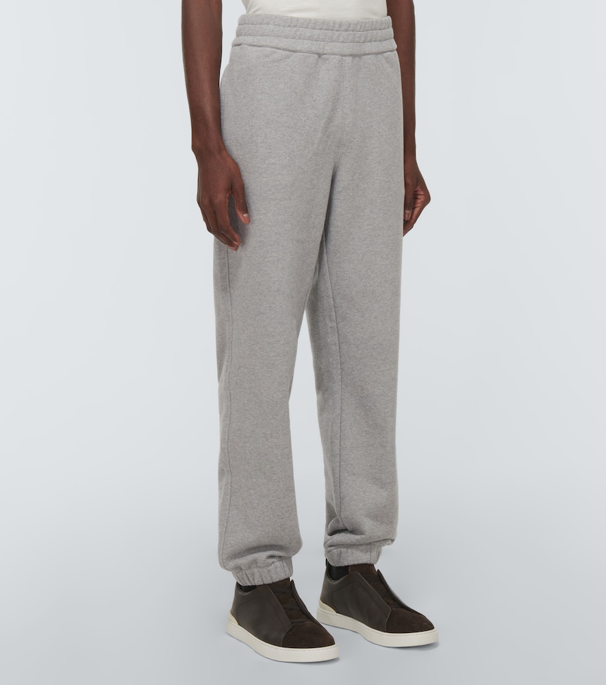 Zegna Logo cotton sweatpants