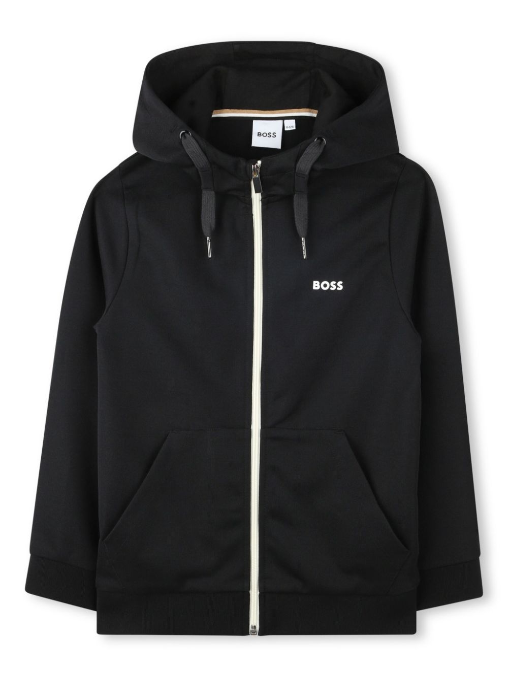 Zip-up hoodie - Black