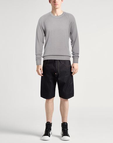 Man Sweater Grey Size M Merino Wool