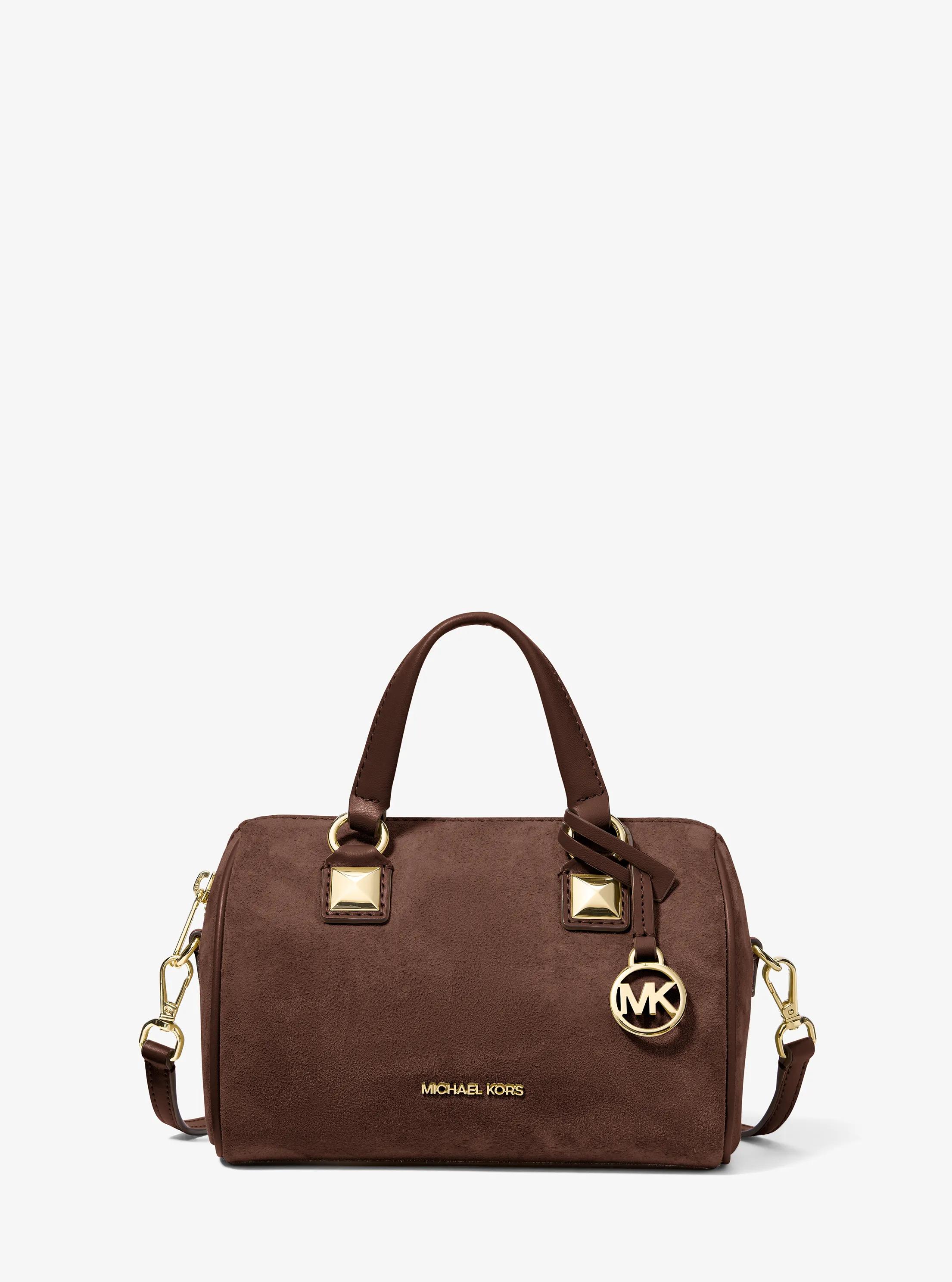 Grayson Small Duffel Crossbody Bag in Brown - One Size